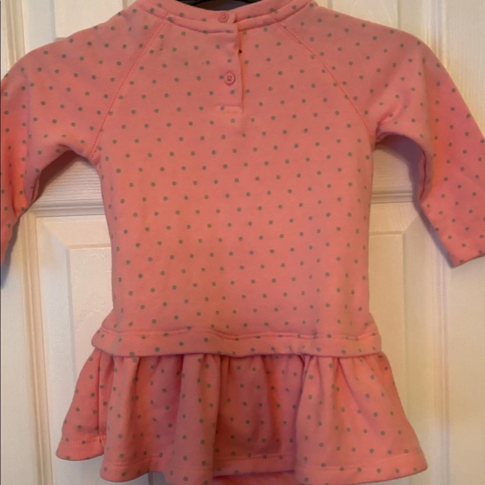 Dress & diaper cover infant girls new size 6-12 months cotton polyester babyGap